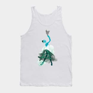 Dancer with Dove, dancing art Tank Top